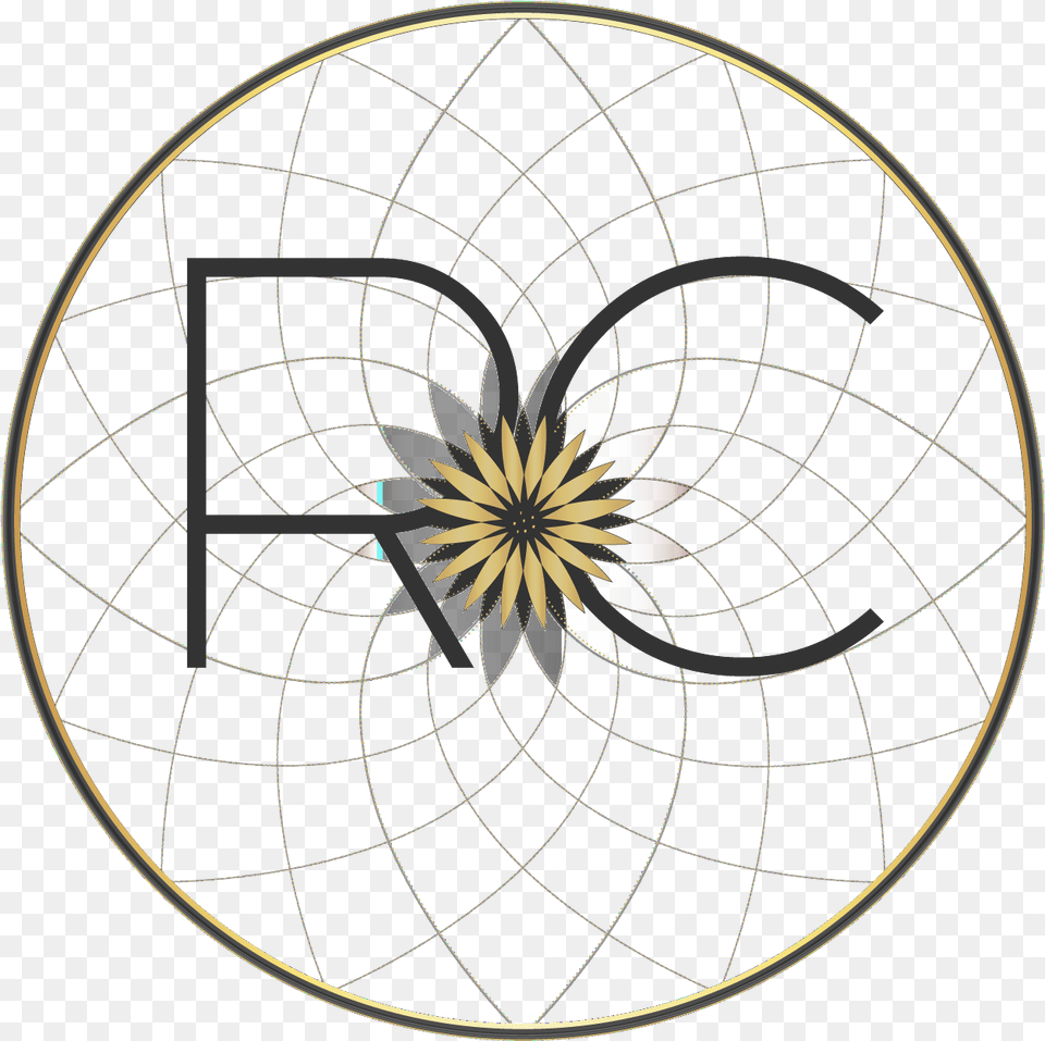 Rc No Words With Flower Edited Circle Free Transparent Png