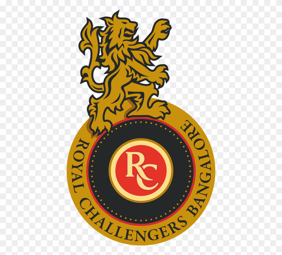Rcblogo 1 Ipl 2017 Teams Logo, Badge, Emblem, Symbol Png Image