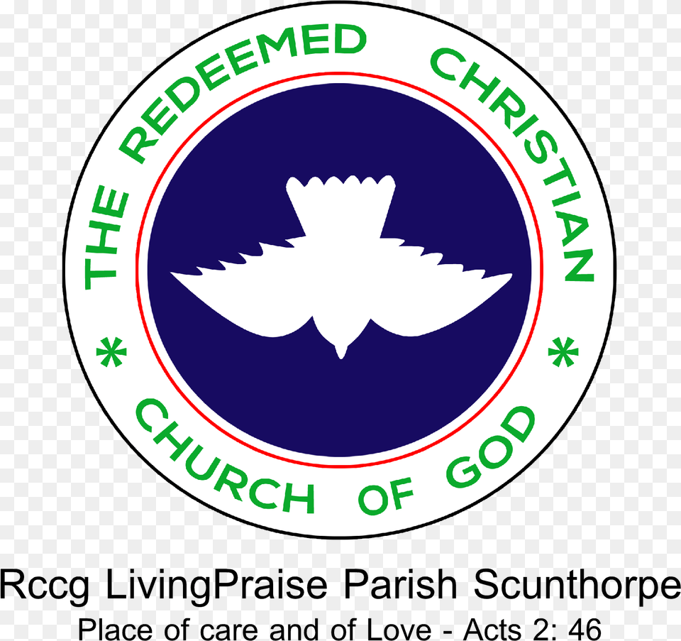 Rccg Livingpraise Parish Scunthorpe Redeemed Christian Church Of God, Logo, Badge, Symbol, Disk Png Image