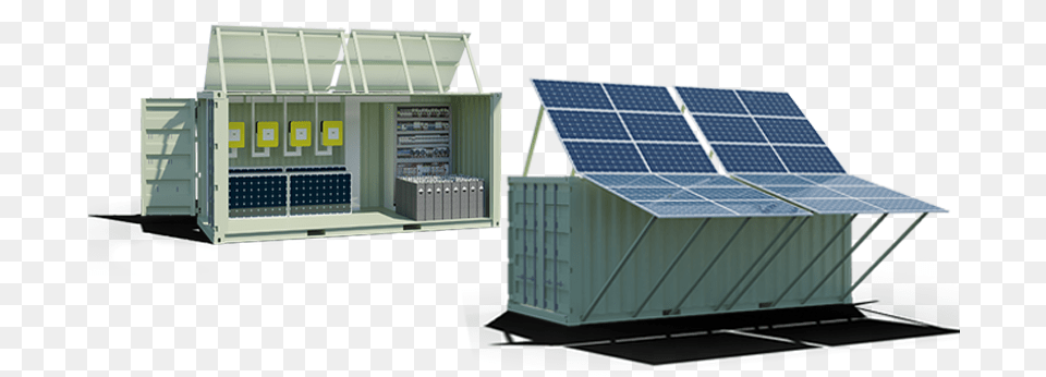 Rci Solar Container Ls, Kiosk, Electrical Device, Solar Panels Free Transparent Png