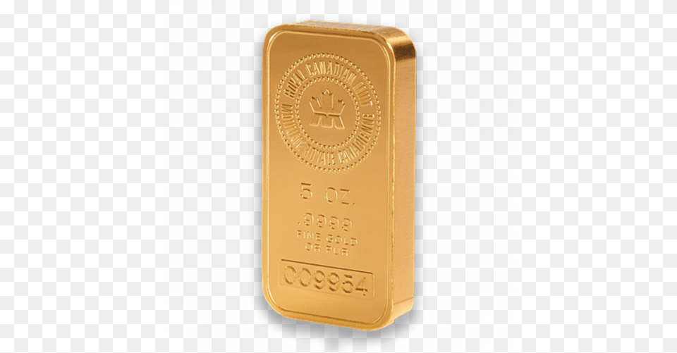 Rcm Gold Bar 5 Ounce Of Gold Free Png