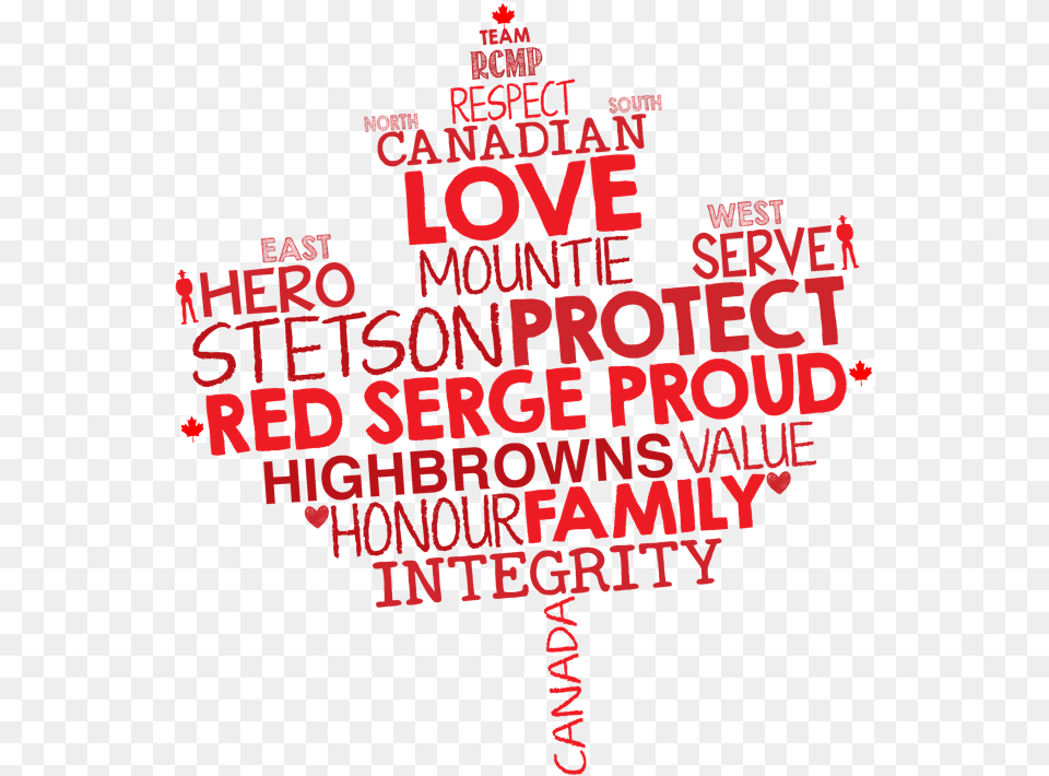 Rcmp Spouses Maple Leaf Hoodie Self Development, Text, Advertisement, Poster Free Png