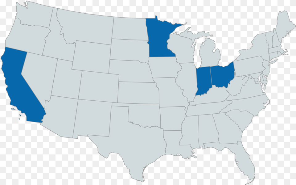 Rcn States Transparent States Have Corona Virus, Chart, Plot, Map, Atlas Free Png Download