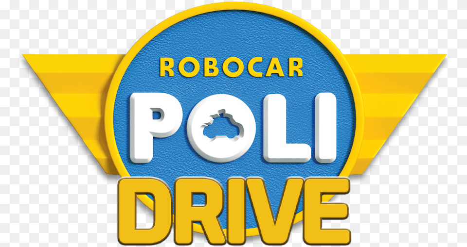 Rcp Drive Logo Robocar Poli Language, Badge, Symbol, Disk Free Png