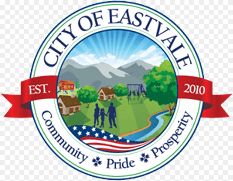 Rctc City Of Eastvale Seal City Of Eastvale Ca, Logo, Badge, Symbol, Person Free Png Download