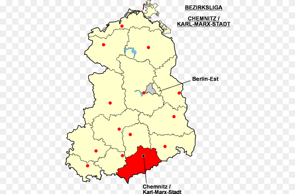 Rda Localisation Bezirksliga Chemnitz Karl Marx Stadt East Germany, Chart, Map, Plot, Atlas Free Png Download