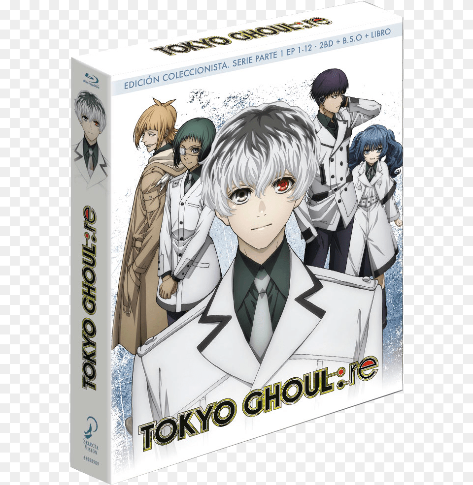 Re Bluray Collector S Edition Part Selecta Vision Tokyo Ghoul Re, Book, Comics, Publication, Adult Png Image