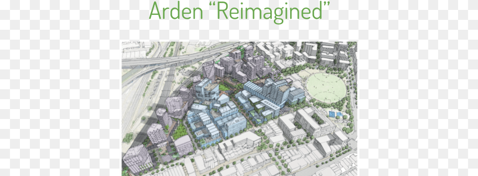 Re Imagining Arden Presentation Industrial Area Urban Renewal, City, Neighborhood, Intersection, Road Free Transparent Png