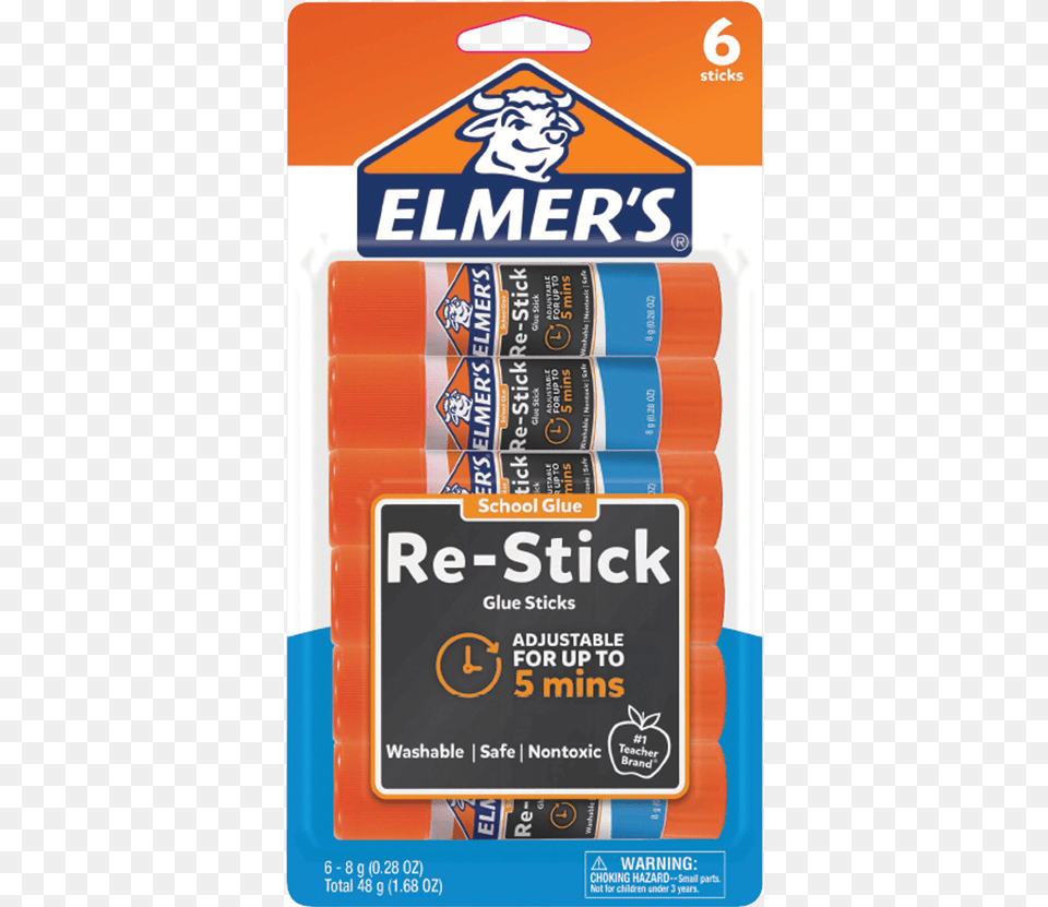 Re Stick Glue Sticks 8 G Elmers Slime Starter Kit Each, Food, Ketchup, Weapon, Tape Free Transparent Png