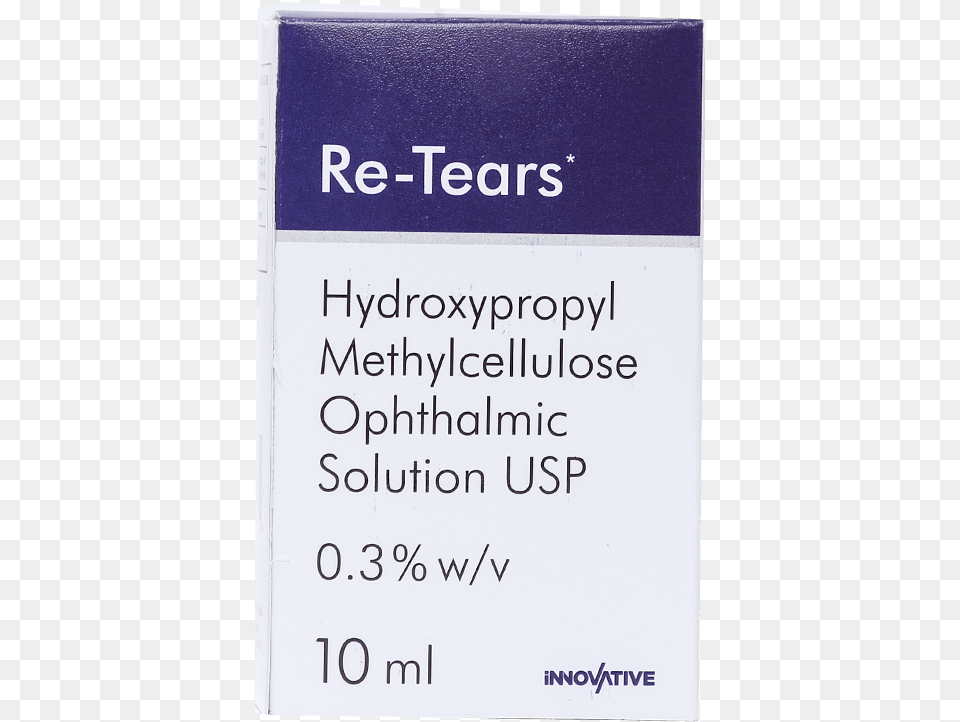 Re Tears Eye Drops Label, Book, Publication, Text Free Png