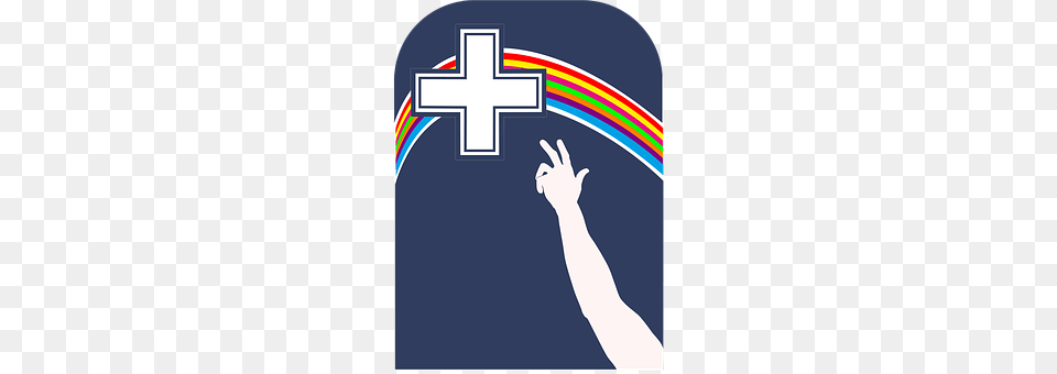 Reach Cross, Symbol, Logo, Person Free Png