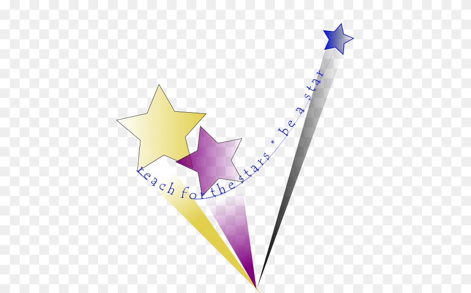 Reach Clipart Stars Reach For The Star Clipart, Star Symbol, Symbol, Bow, Weapon Png Image