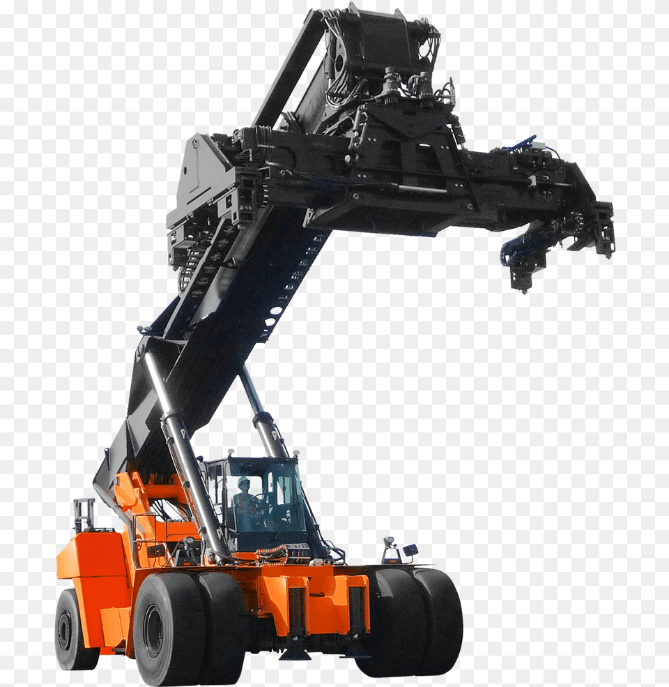 Reach Stacker, Wheel, Machine, Construction, Construction Crane Free Png Download