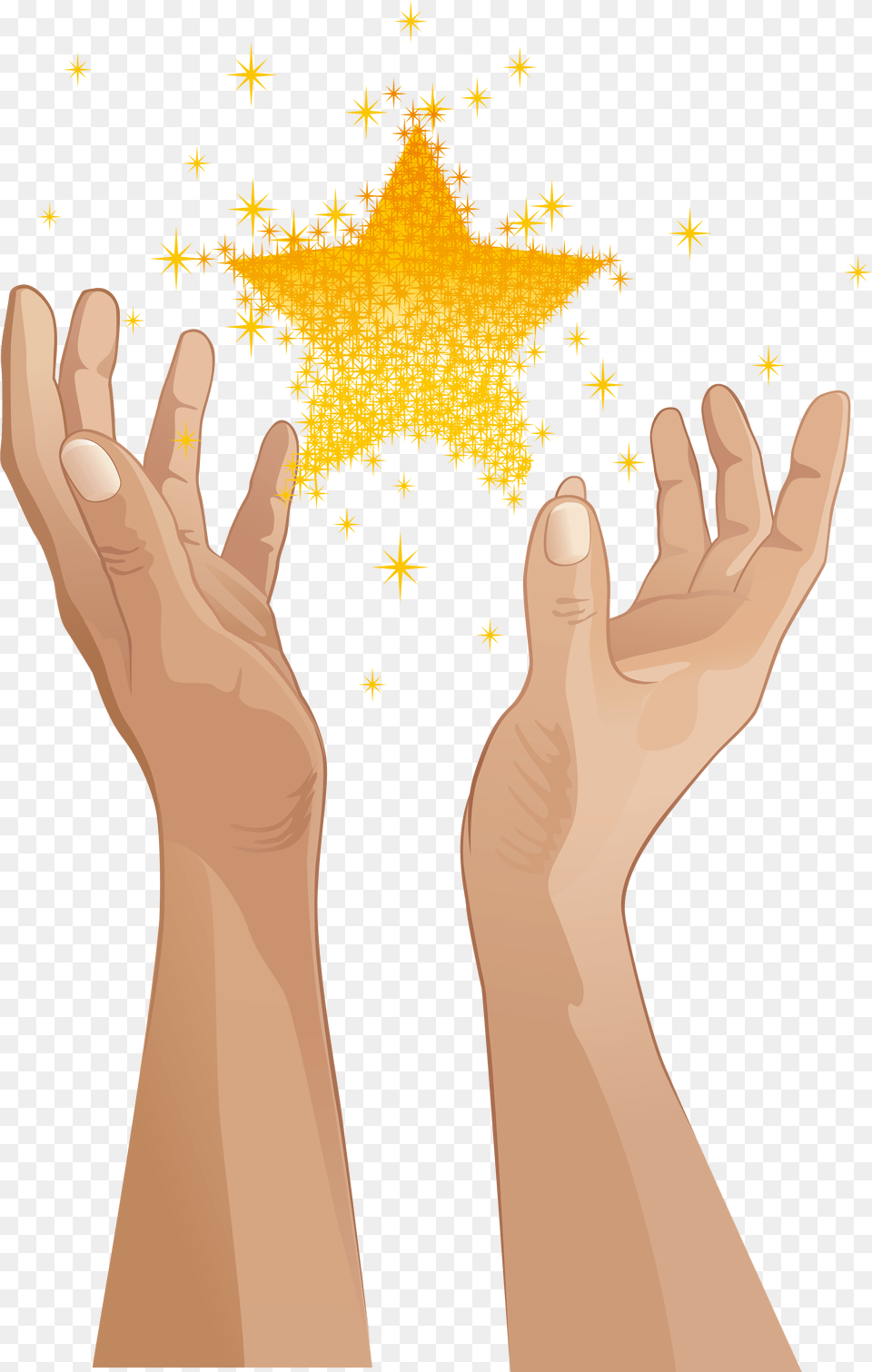 Reaching Hand Star In Hand Vector Full Size Hand Reaching For The Stars, Symbol, Star Symbol, Body Part, Person Png