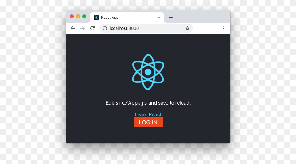 React App With The Auth0 Login Button React, File, Computer, Electronics, Pc Png