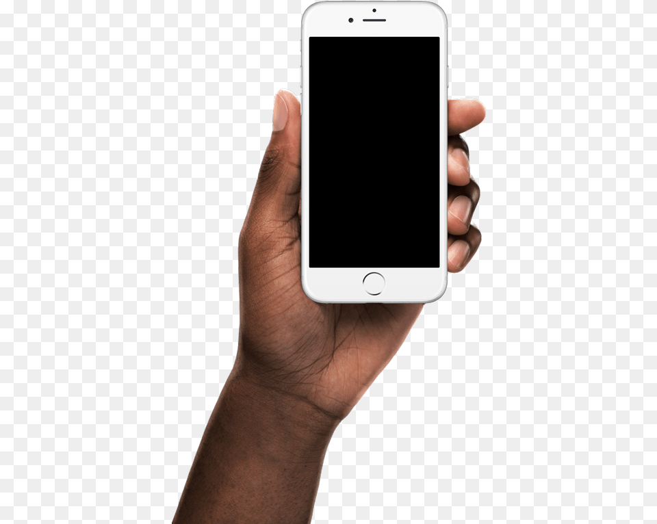 React Native App Open Source Black Hand Holding Phone Mockup, Electronics, Mobile Phone, Iphone, Person Free Transparent Png