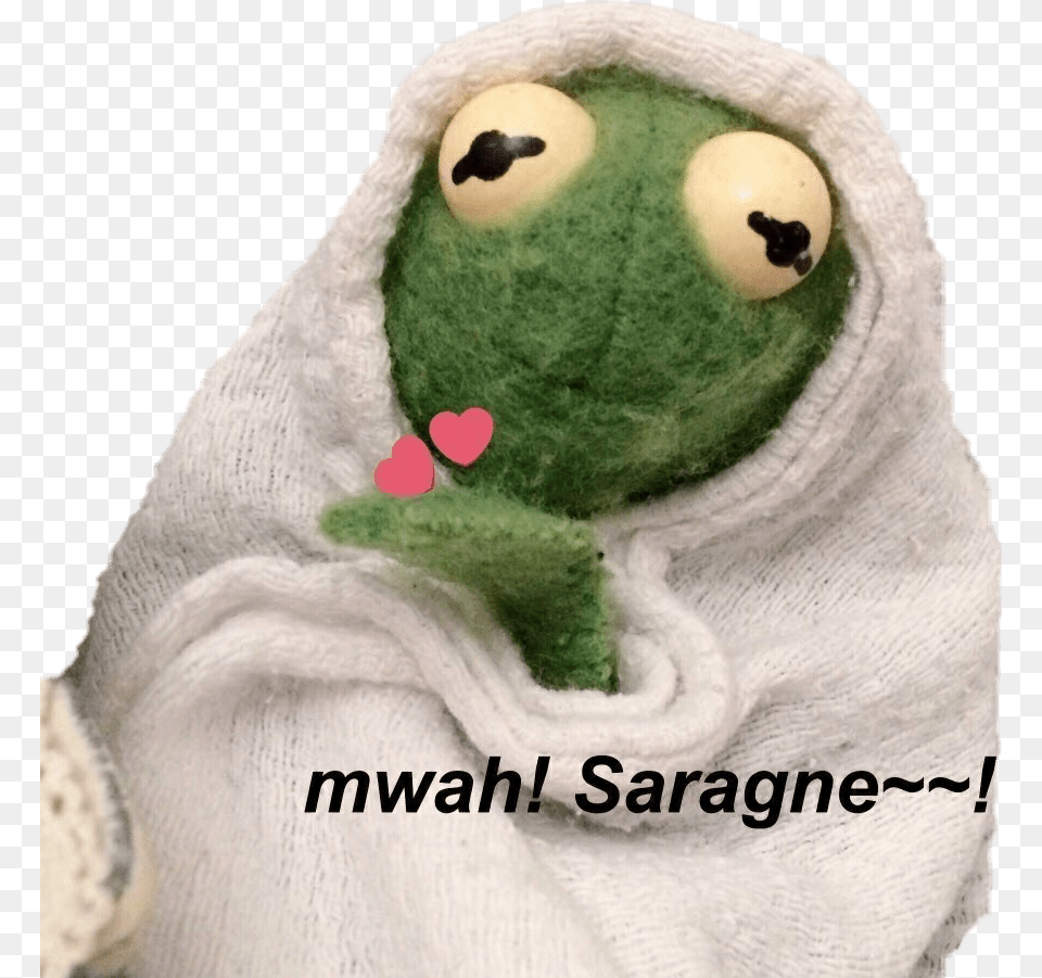 Reaction Kermit Meme Soft Sticker By Ellis Aesthetic Kermit The Frog, Plush, Toy, Ball, Sport Png Image