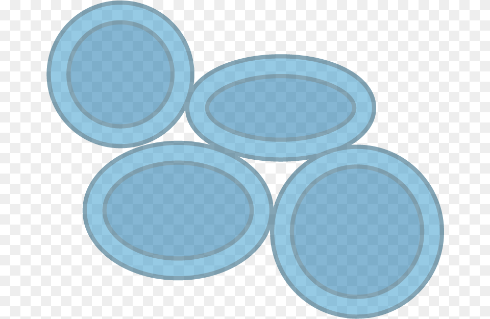 Reactome Lid, Turquoise, Oval Free Png Download