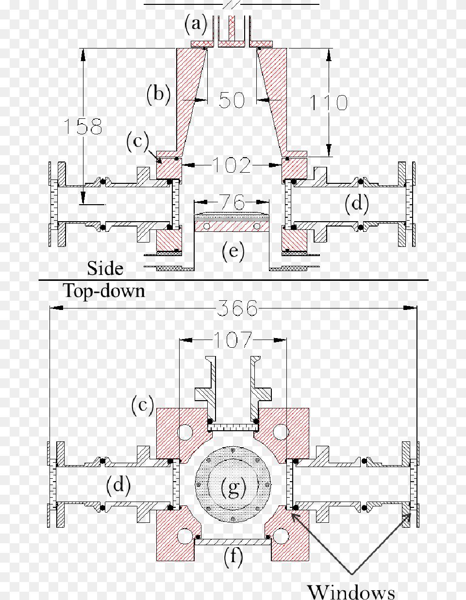 Reactor Top Cross Section Free Png