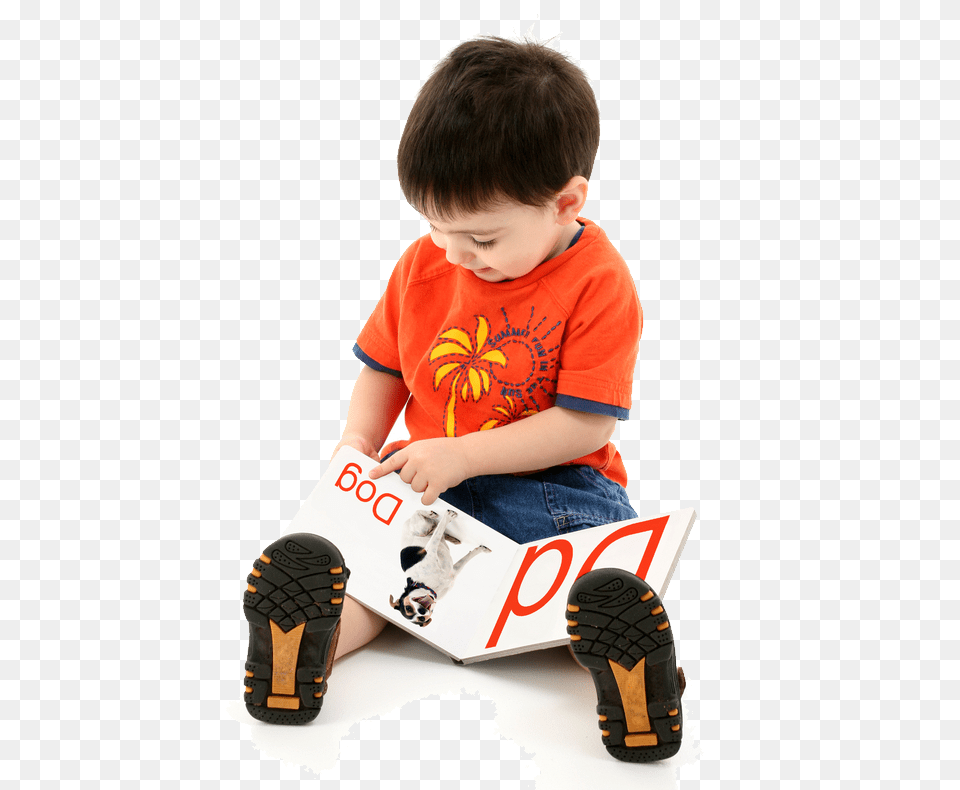 Read A Book Preschool, Person, Reading, Shoe, Footwear Free Transparent Png