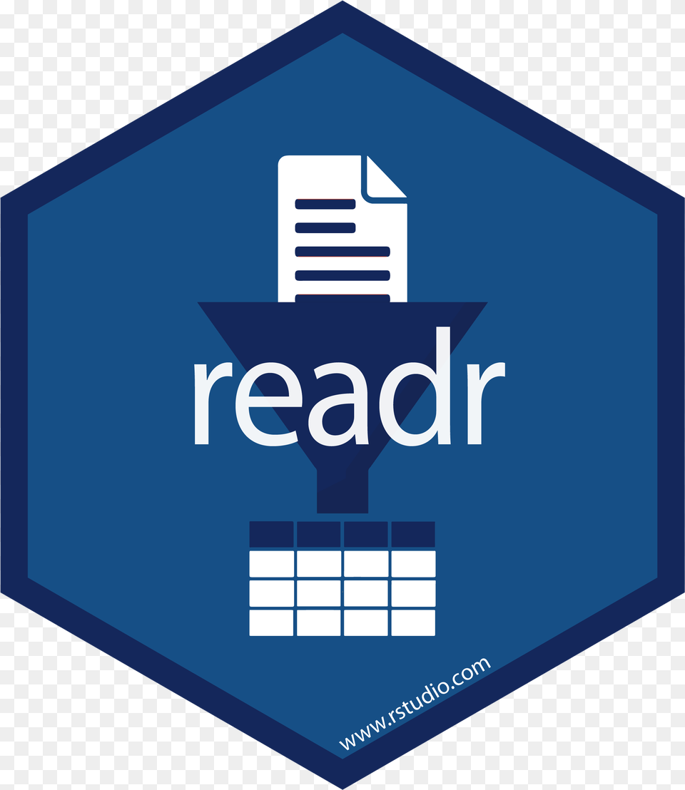 Read A Delimited File Into A Tibble Read Delim Readr Readr R, Sign, Symbol, Road Sign Free Transparent Png