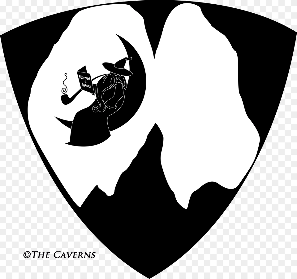 Read About Shroud Of The Avatar At Thecaverns Emblem, Guitar, Musical Instrument, Stencil, Logo Png