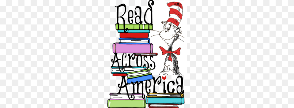 Read Across America Clipart Read Across America, Book, Publication, Comics, Elf Free Transparent Png