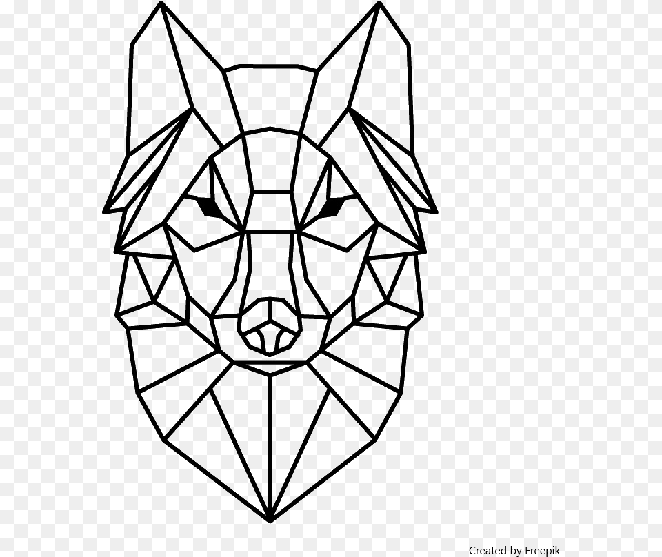 Read Children Books Online For Or Start Book Geometric Wolf Tattoo Template, Ball, Football, Soccer, Soccer Ball Free Png