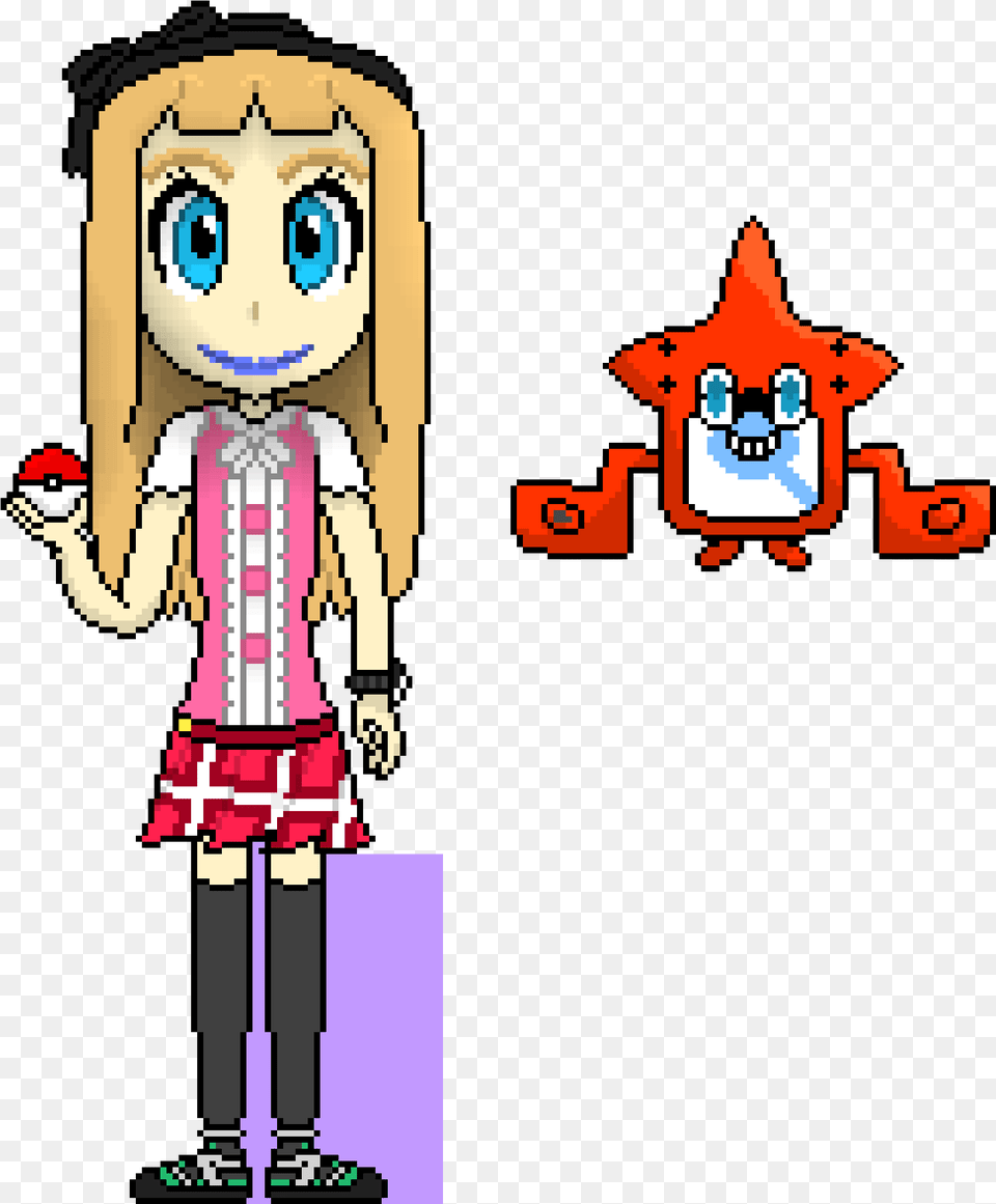 Read Desc Not Done Pokemon Ultra Sun Luna U0026 Rotomdex Rotom Girl, Person, Nutcracker, Face, Head Free Png