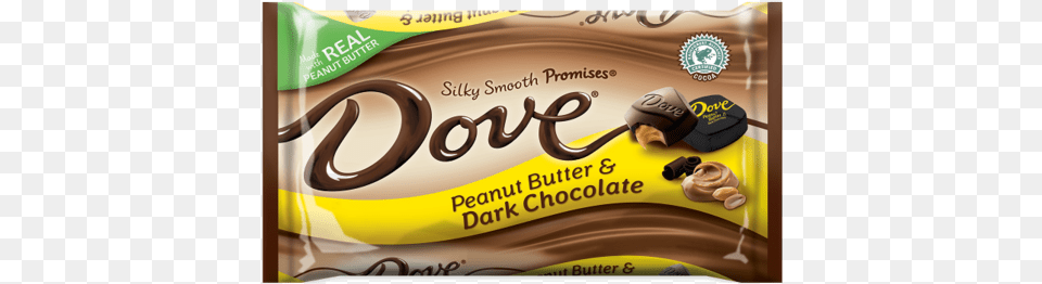 Read More Dove Promises Peanut Butter Amp Dark Chocolate Silky, Advertisement, Dessert, Food, Sweets Free Png