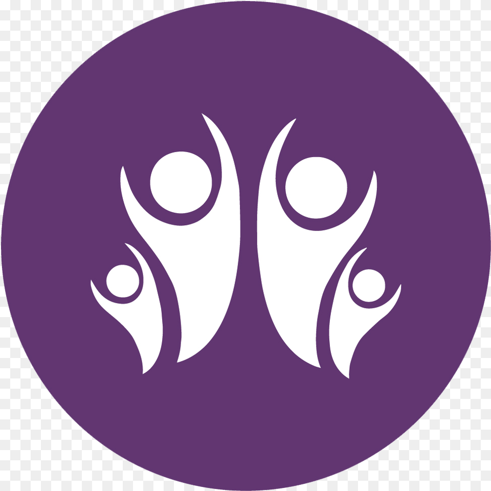 Read More Primary Care In Dubai Circle, Logo, Purple Free Png