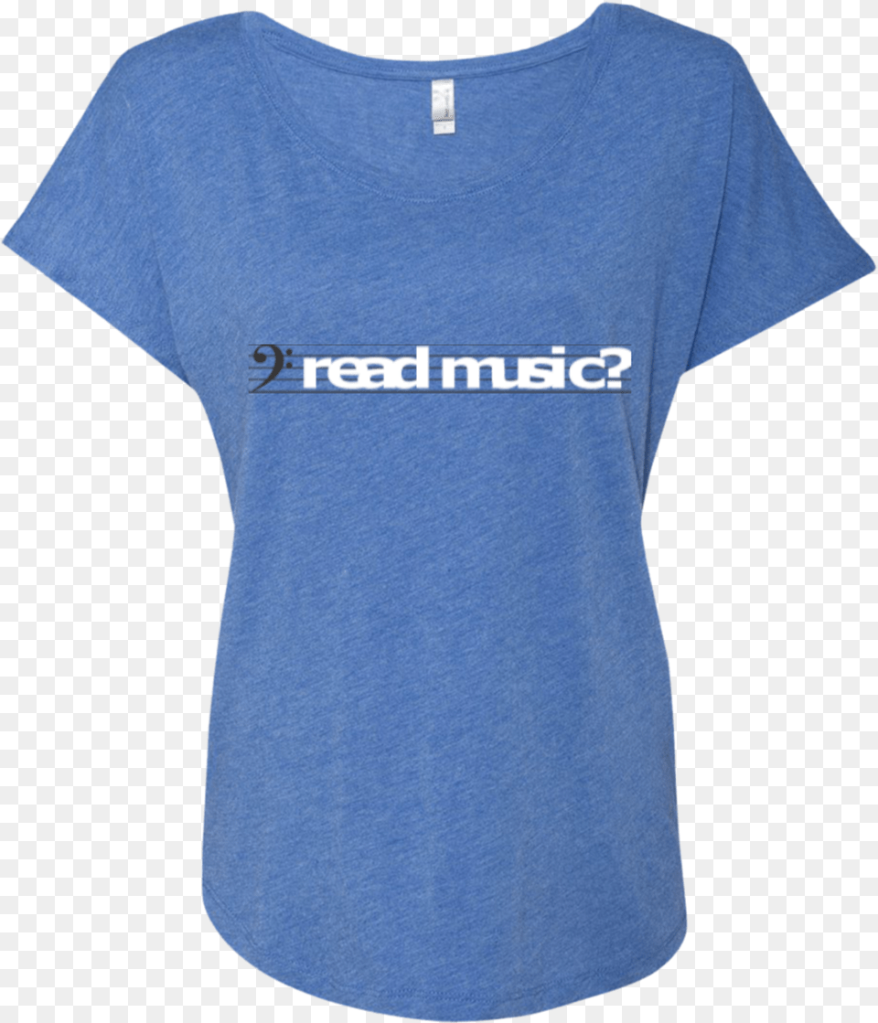 Read Music Bass Clef Ladies Dolman Sleeve Shirt Zach Williams Shirts, Clothing, T-shirt Free Png