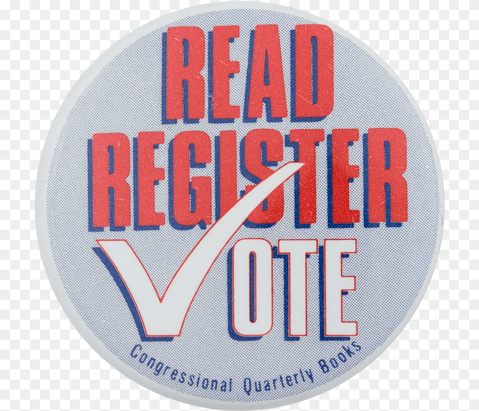 Read Register Vote Cause Button Museum Museum, Badge, Logo, Symbol Free Transparent Png
