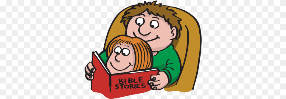 Read Your Bible Clipart Reading The Bible Clipart, Book, Publication, Baby, Person Free Png Download