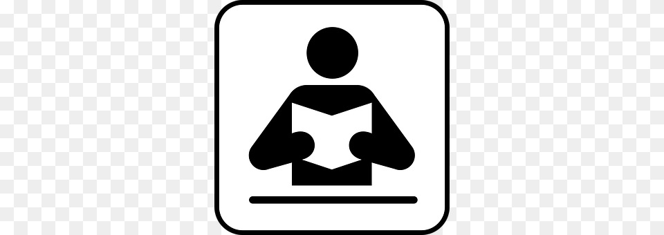 Reading Sign, Symbol, Device, Grass Free Transparent Png