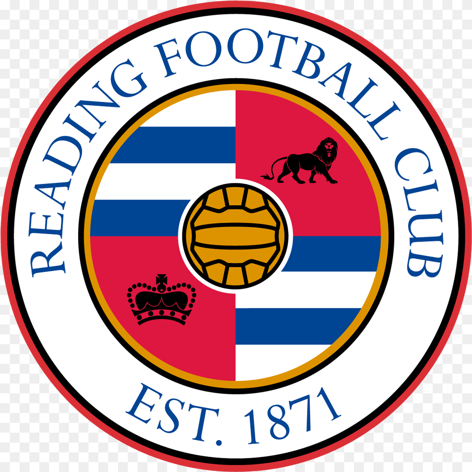 Reading Badge Reading Football Club Logo, Symbol, Emblem, Animal, Canine Free Png Download