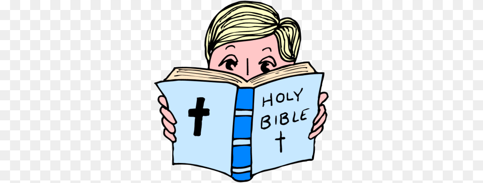Reading Bible Clipart, Person, Baby, Book, Publication Png