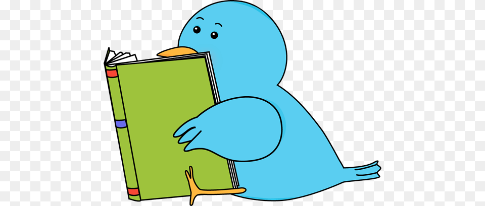 Reading Bird Cliparts, Book, Publication Free Png