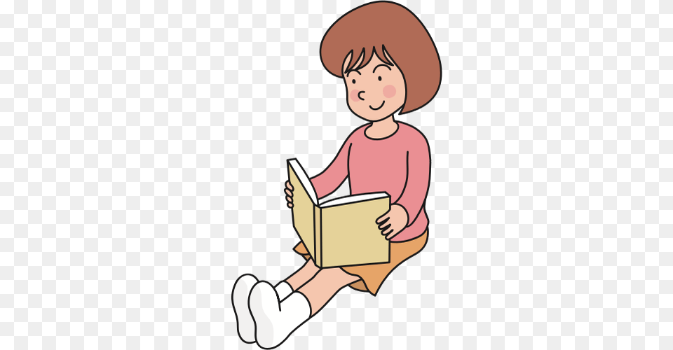 Reading Book, Person, Baby, Face, Head Free Transparent Png