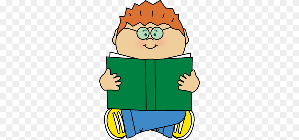 Reading Clipart, Person, Book, Publication, Baby Free Png Download