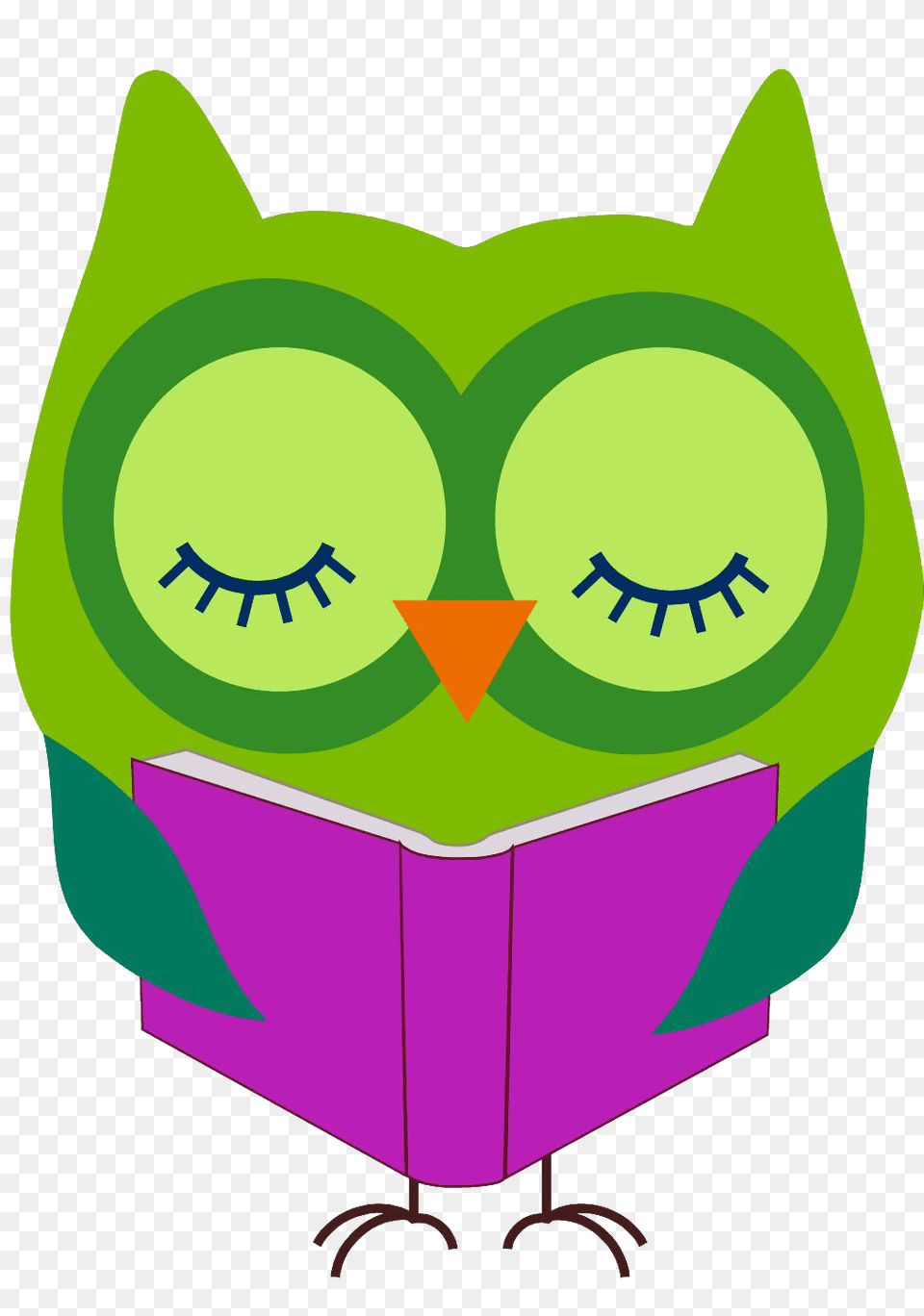 Reading Clipart Google Search Library Clipart Owl, Green, Art, Graphics Free Png