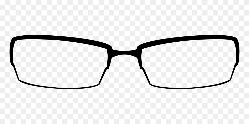 Reading Glasses Clipart, Gray Free Png