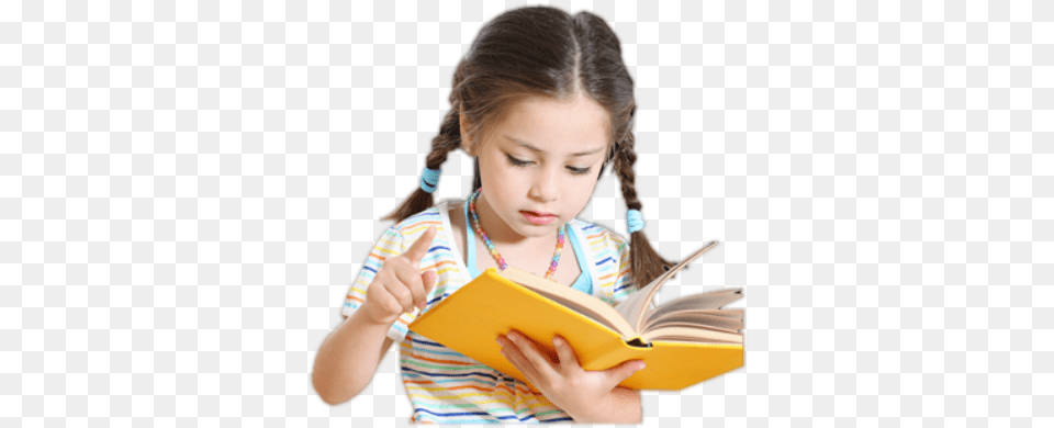 Reading Imges With Transparent Background School Student, Person, Child, Female, Girl Free Png Download