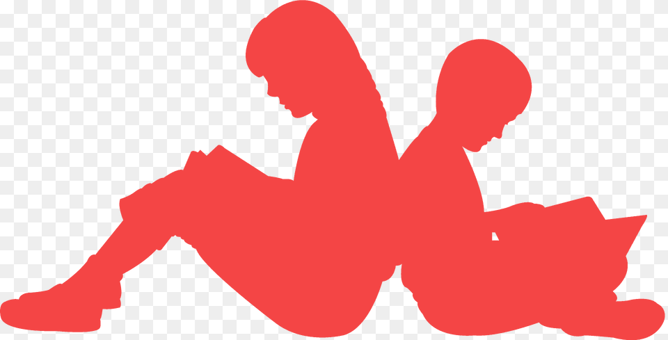 Reading Silhouette, Baby, Person Free Png