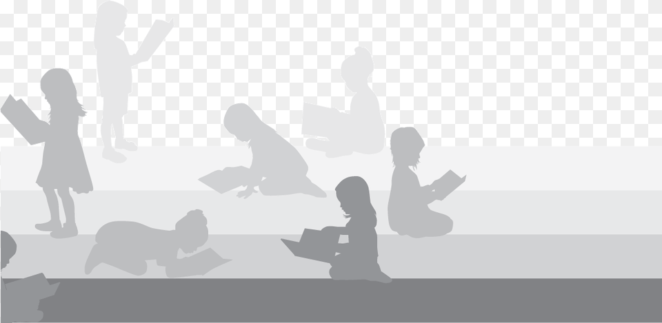 Reading Silhouette, Person, People, Adult, Wedding Free Transparent Png