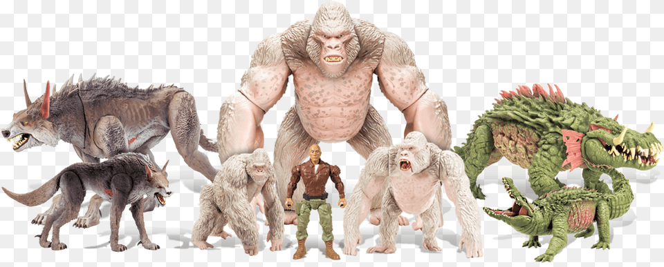 Ready For Full Scale City Destruction Meet The All Rampage Action Figure, Animal, Dinosaur, Reptile, Person Free Png