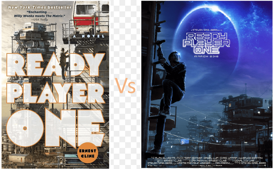 Ready Player One Book Barnes And Noble, Advertisement, Poster, Boy, Male Free Png