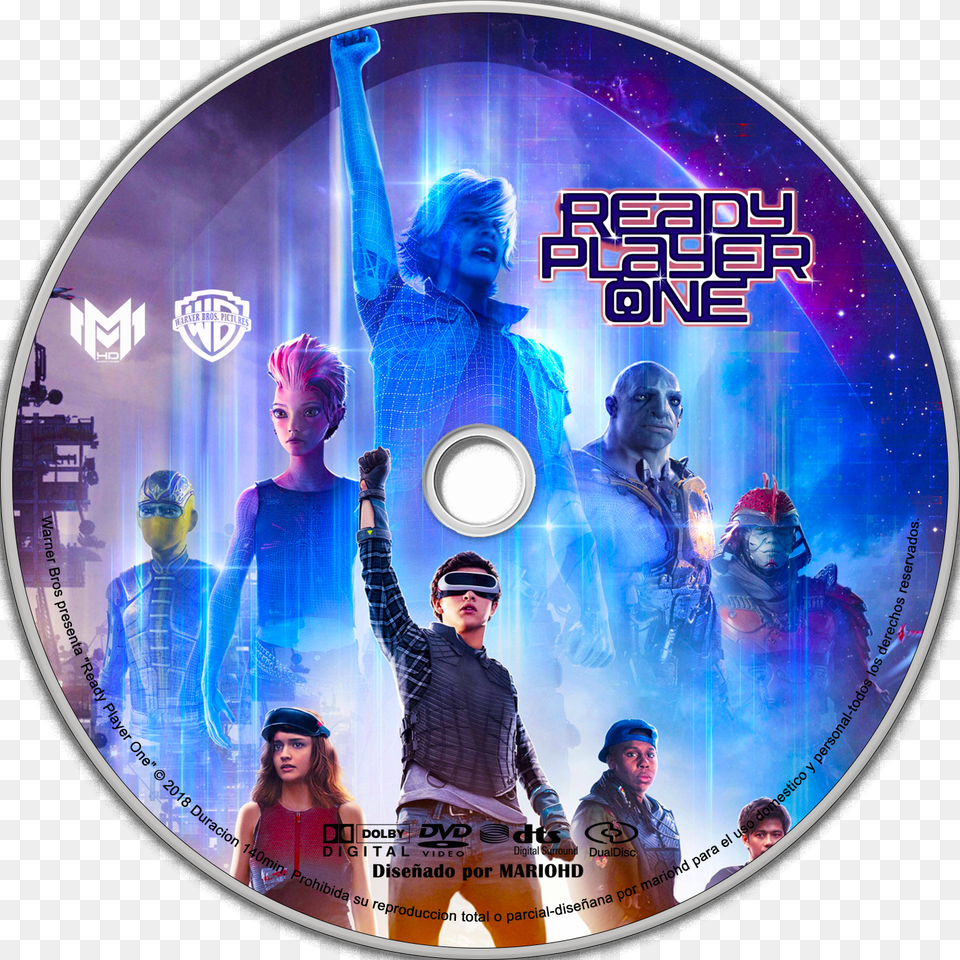 Ready Player One Disney World Epcot Italy Neptune Fountain, Disk, Dvd, Adult, Person Png
