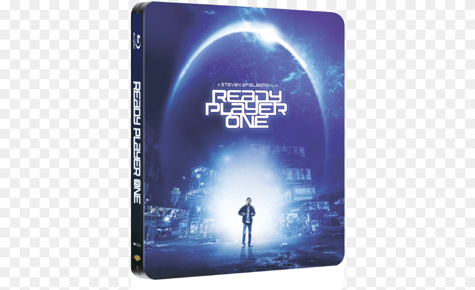 Ready Player One Ready Player One Blu Ray Combo, Person, Advertisement, Lighting Free Png Download