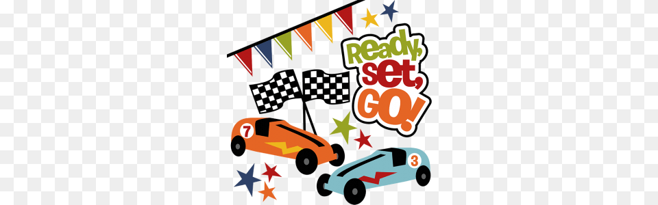 Ready Set Go Pinewood Derby Car Race Car, Transportation, Vehicle, Moving Van, Van Free Png Download